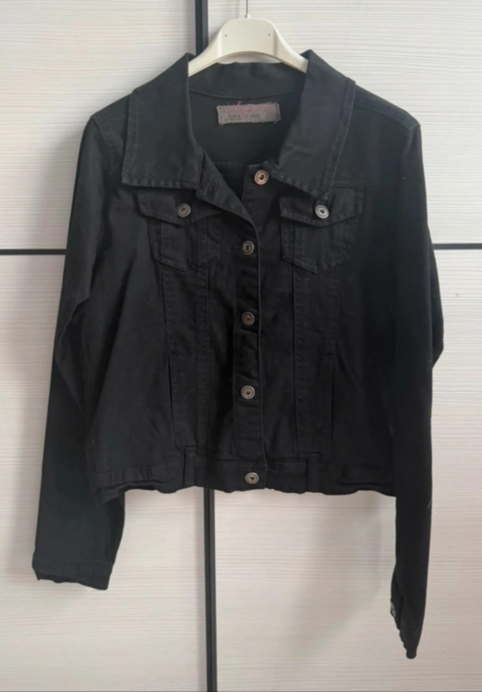 Chaqueta vaquera negra Shana Talla M